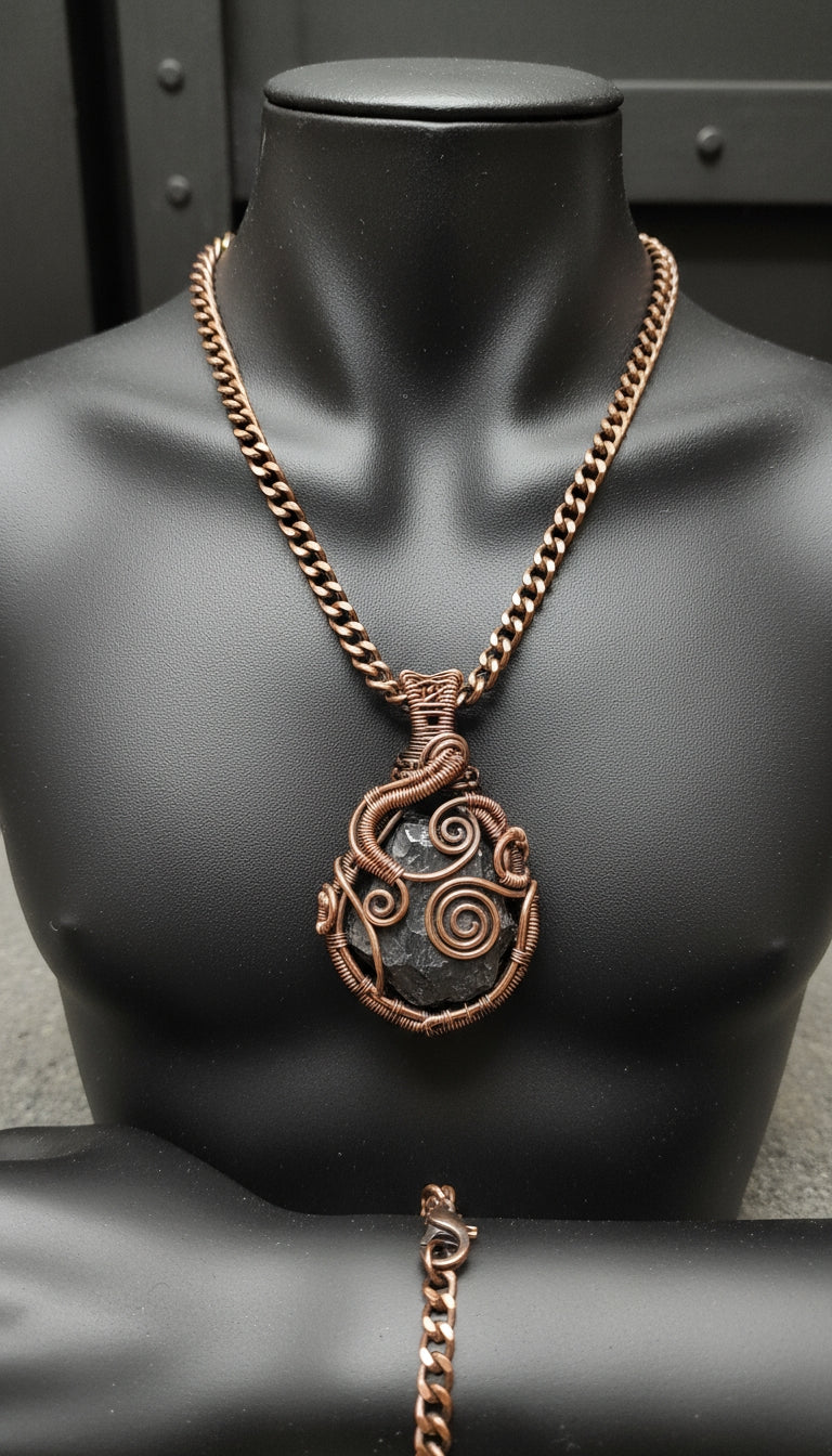 Custom Copper Wire Wrapped EMF Protection Set