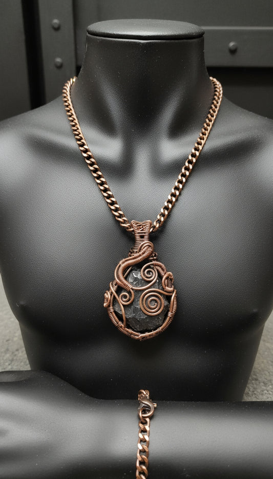 Custom Copper Wire Wrapped EMF Protection Set