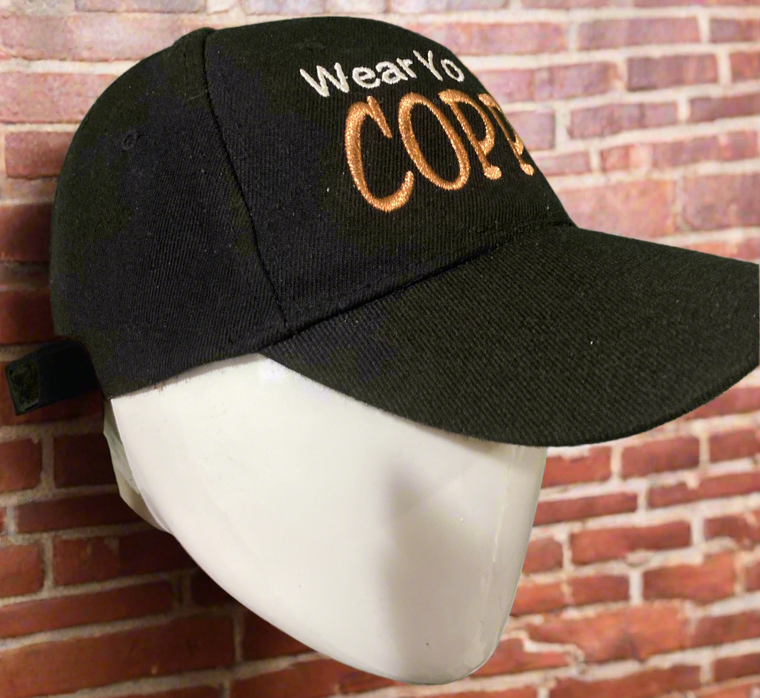 Embroidered Foam Trucker Hat - Wear YO COPPER