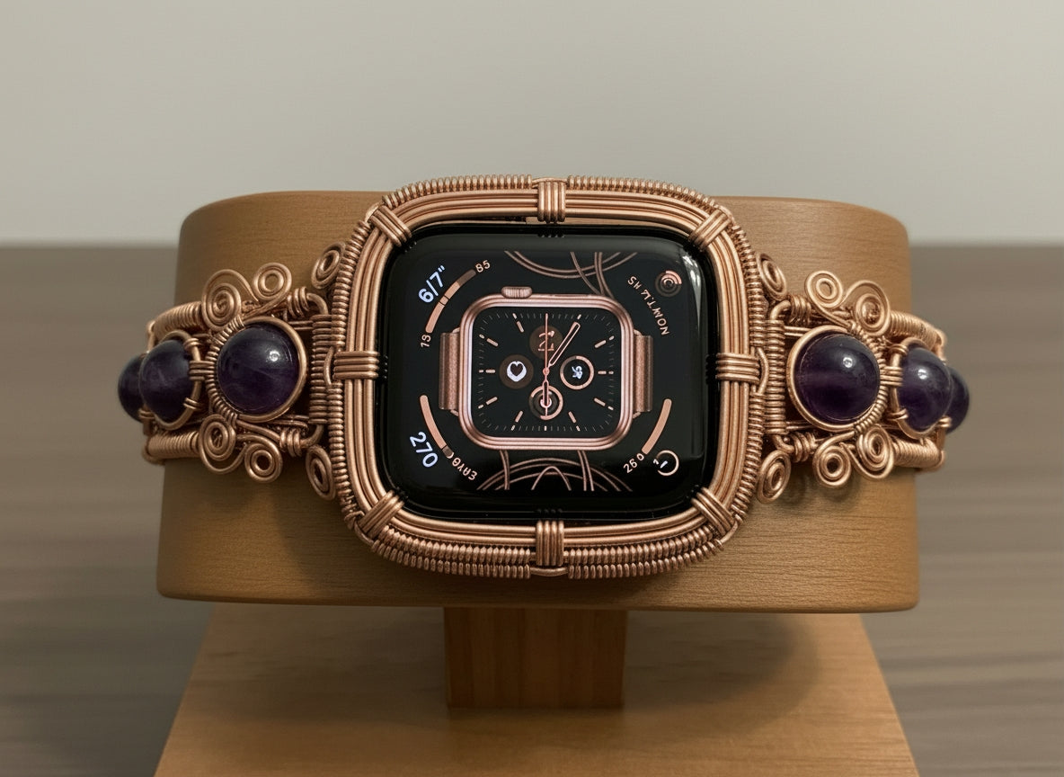 Wire Wrapped Apple Watch (Fancy)