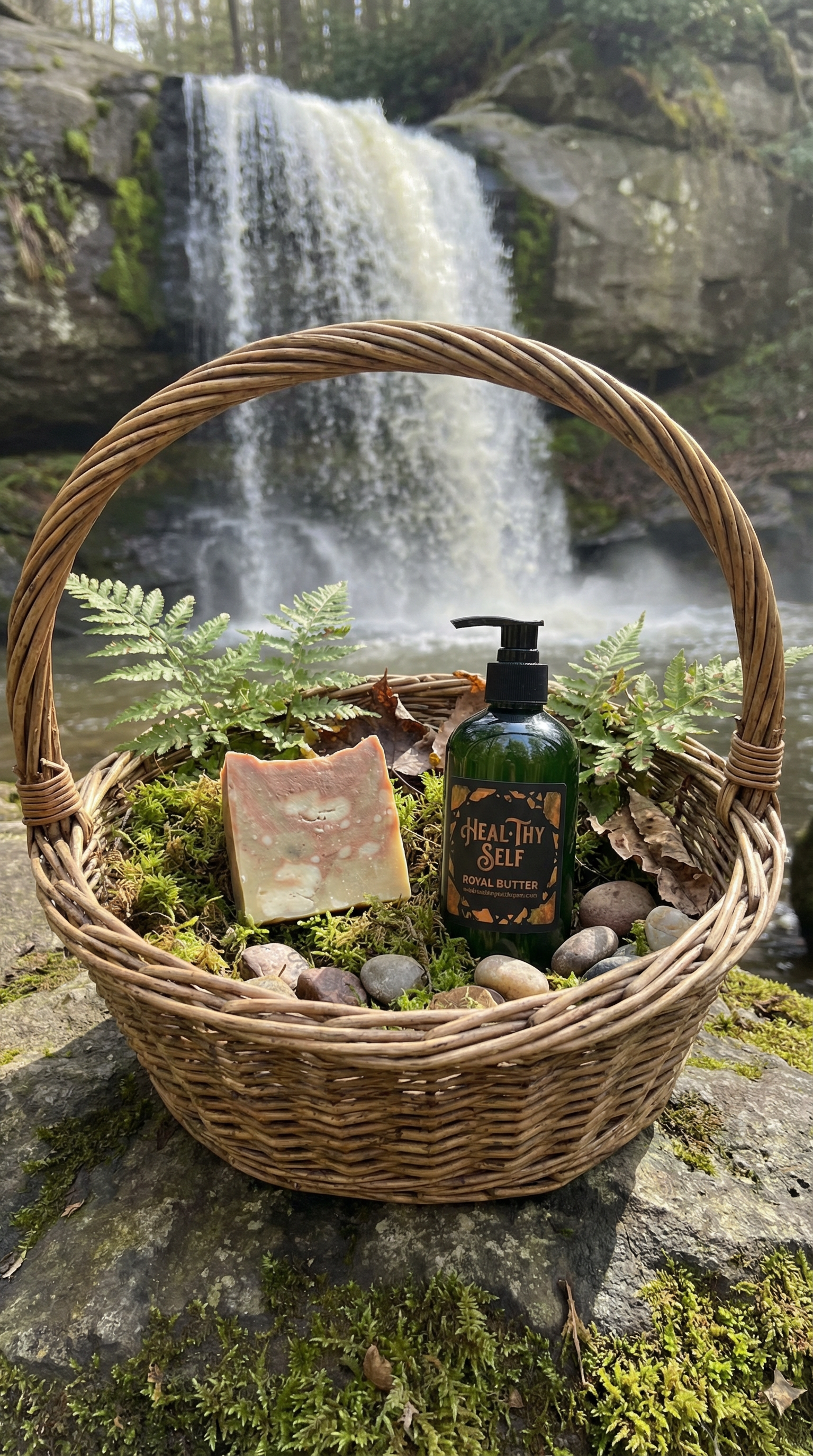 Copper body wash and bar soap bundle