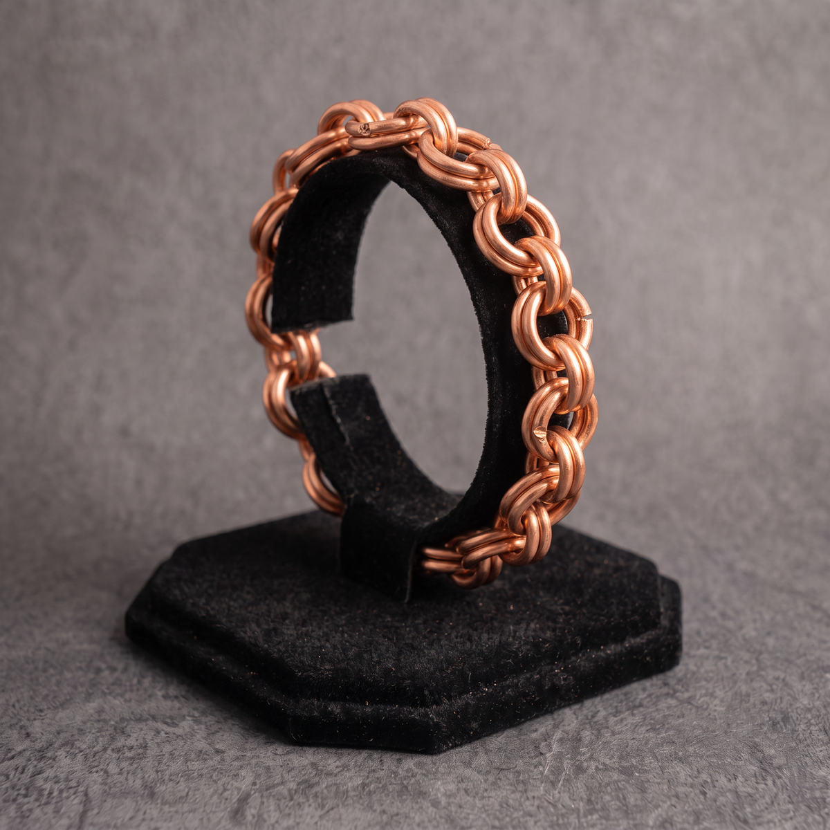 Double Link Custom Wire Wrapped Bracelet