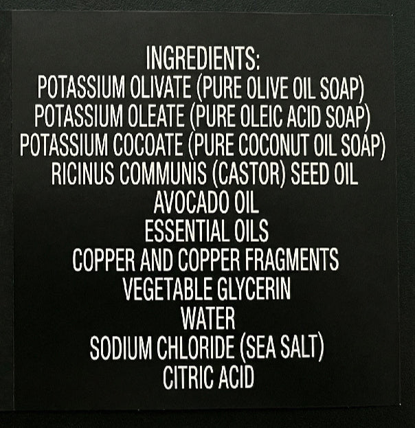 Copper Infused Body Wash/Soap
