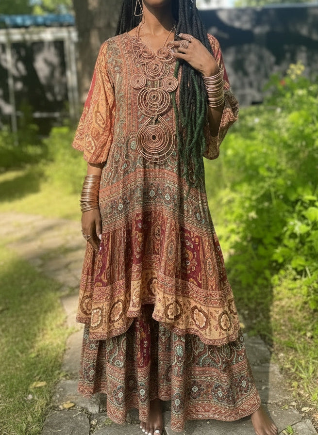 iamevibez Wire Wrapped Body Chain / Necklace Design #3