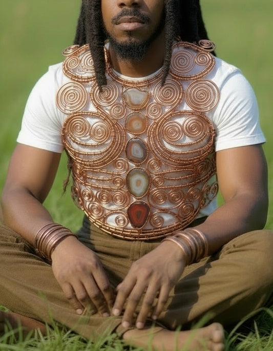 iamevibez Custom Wire Wrapped Chest Plate