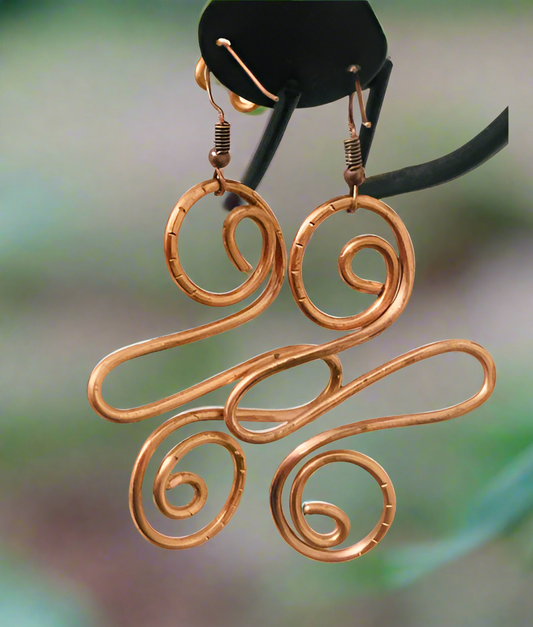 Copper Earring Design