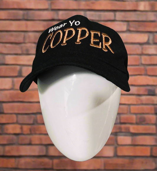 Yvng Gahd inspired Wear Yo Copper Strap back Dad/Mom Hat