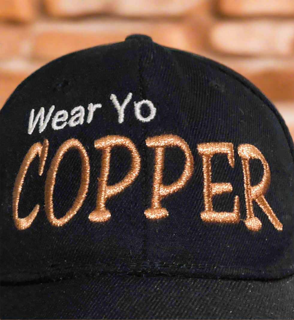 Yvng Gahd inspired Wear Yo Copper Strap back Dad/Mom Hat