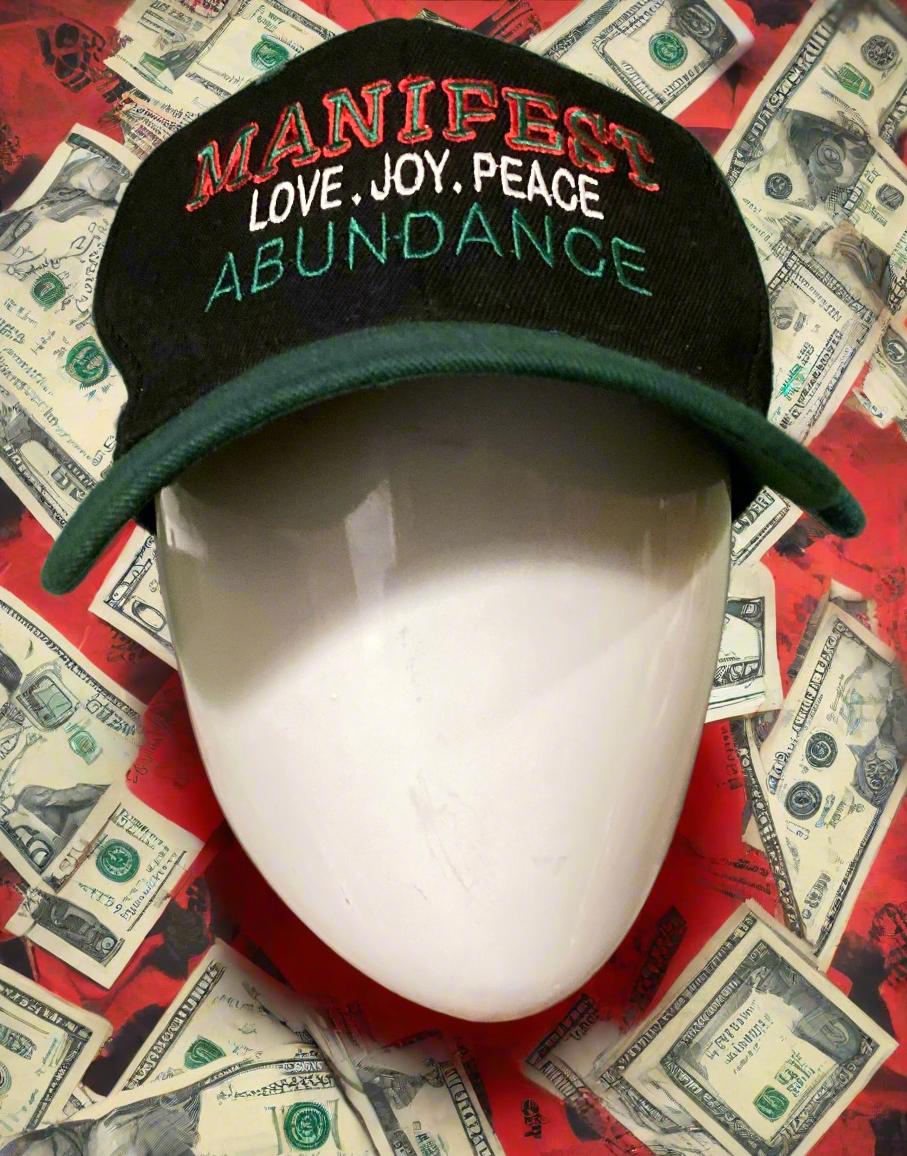 Yvng Gahd inspired Manifest Abundance Hat