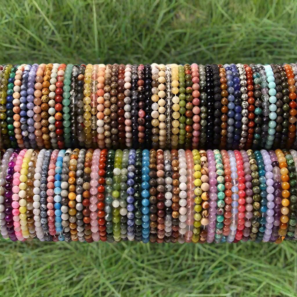 iamevibez Handmade 8mm Or 12mm Crystal Bracelets