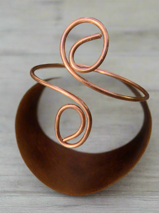 .999 Copper arm band (solid)