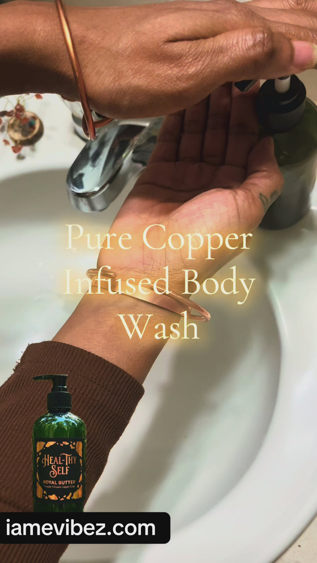 Heal-Thy Self Copper Infused Antibacterial Body Wash / Soap