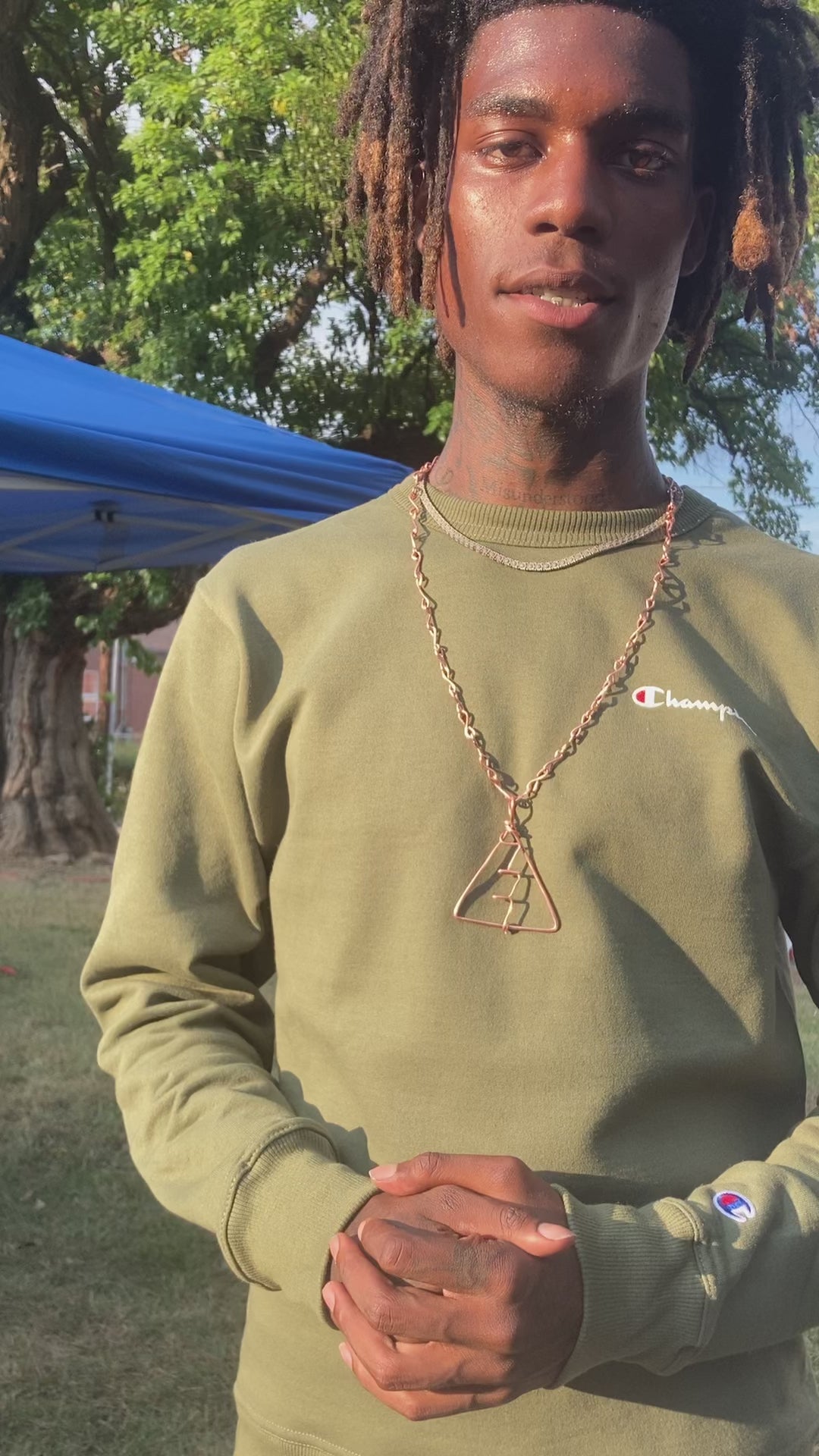 Rellchosen Original 777 Copper Pendant Design