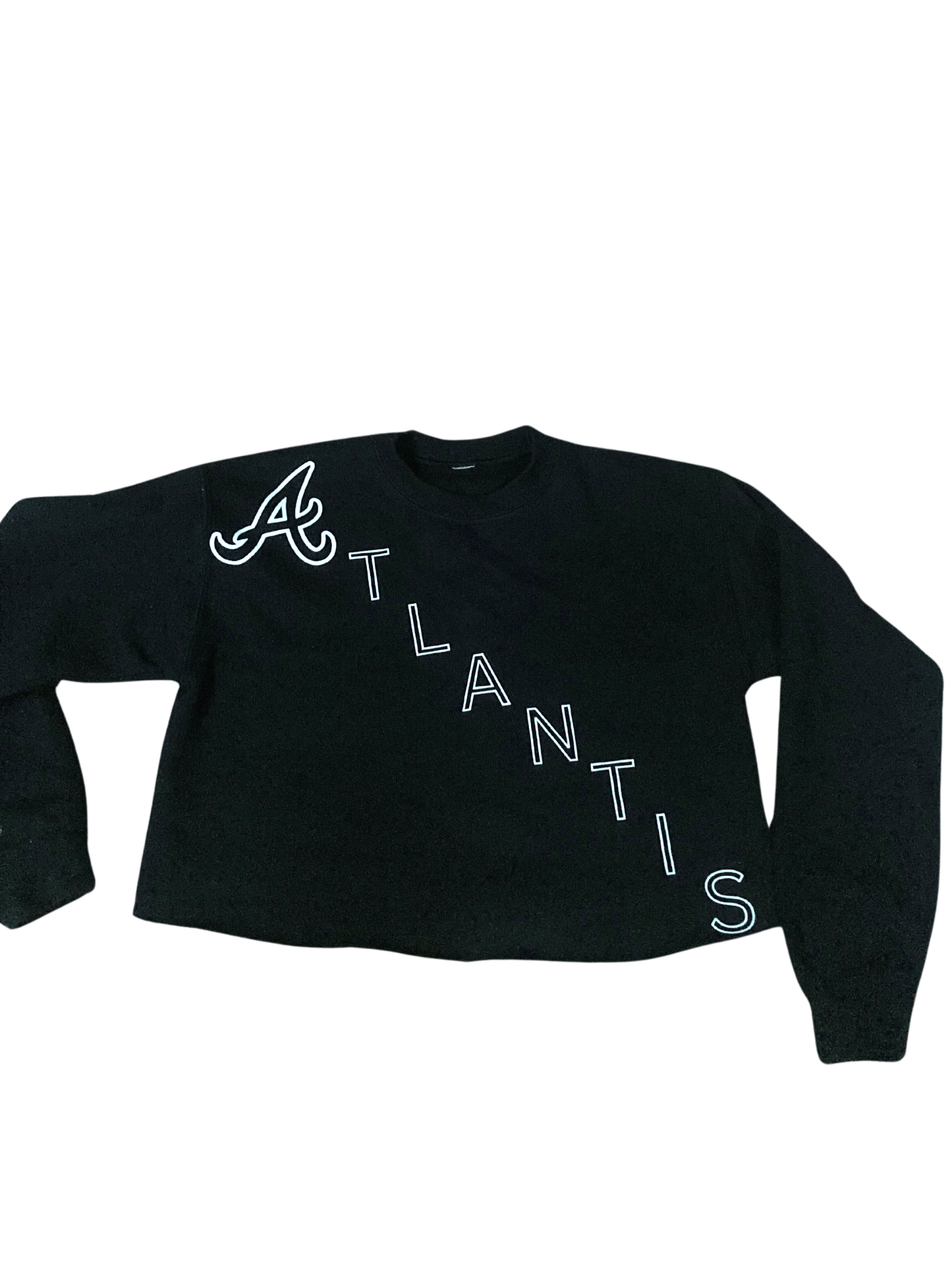 Atlantis Crop-top Sweatshirt